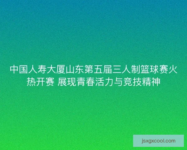 中国人寿大厦山东第五届三人制篮球赛火热开赛 展现青春活力与竞技精神